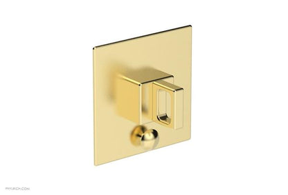 Phylrich - Mix Pressure Balance Shower Plate with Diverter and Handle Trim Set - Ring Handle