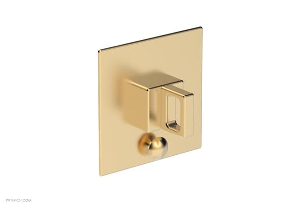 Phylrich - Mix Pressure Balance Shower Plate with Diverter and Handle Trim Set - Ring Handle