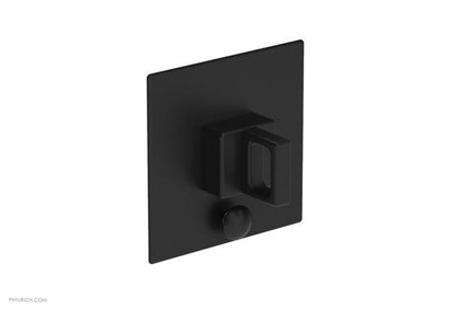 Phylrich - Mix Pressure Balance Shower Plate with Diverter and Handle Trim Set - Ring Handle