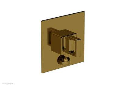 Phylrich - Mix Pressure Balance Shower Plate with Diverter and Handle Trim Set - Ring Handle