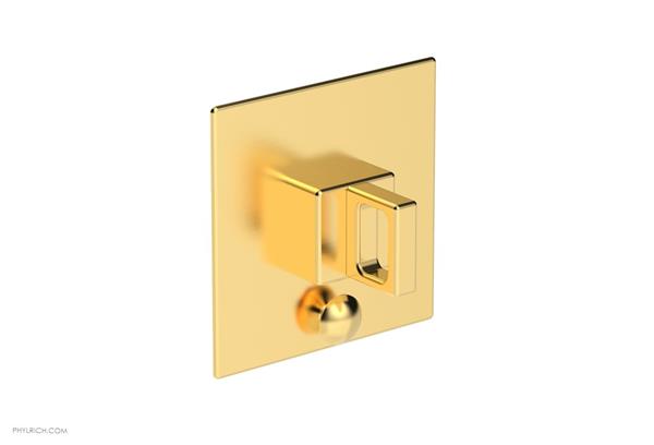 Phylrich - Mix Pressure Balance Shower Plate with Diverter and Handle Trim Set - Ring Handle