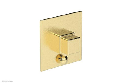 Phylrich - Mix Pressure Balance Shower Plate with Diverter and Handle Trim Set - Cube Handle
