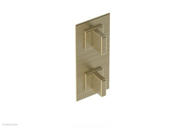 Phylrich - Mix 1/2 Inch Thermostatic Valve with Volume Control  or Diverter - Blade Handle