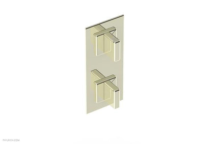Phylrich - Mix 1/2 Inch Thermostatic Valve with Volume Control  or Diverter - Blade Handle
