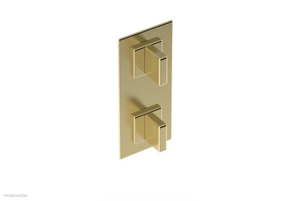 Phylrich - Mix 1/2 Inch Thermostatic Valve with Volume Control  or Diverter - Blade Handle