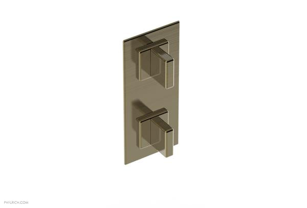 Phylrich - Mix 1/2 Inch Thermostatic Valve with Volume Control  or Diverter - Blade Handle