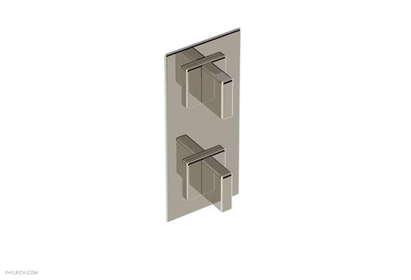 Phylrich - Mix 1/2 Inch Thermostatic Valve with Volume Control  or Diverter - Blade Handle