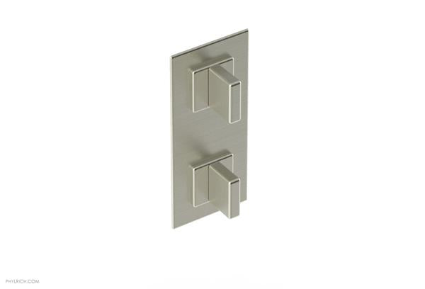 Phylrich - Mix 1/2 Inch Thermostatic Valve with Volume Control  or Diverter - Blade Handle