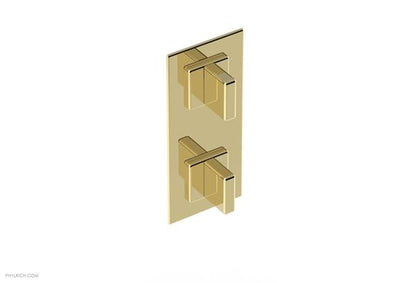 Phylrich - Mix 1/2 Inch Thermostatic Valve with Volume Control  or Diverter - Blade Handle