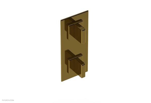 Phylrich - Mix 1/2 Inch Thermostatic Valve with Volume Control  or Diverter - Blade Handle