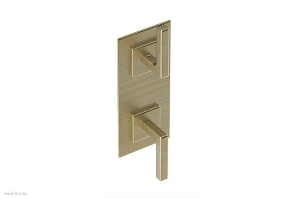 Phylrich - Mix 1/2 Inch Thermostatic Valve with Volume Control  or Diverter - Lever Handle