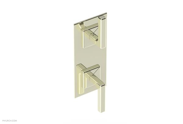 Phylrich - Mix 1/2 Inch Thermostatic Valve with Volume Control  or Diverter - Lever Handle
