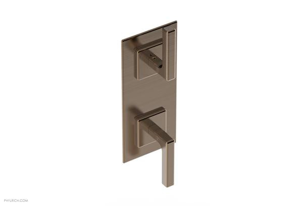 Phylrich - Mix 1/2 Inch Thermostatic Valve with Volume Control  or Diverter - Lever Handle