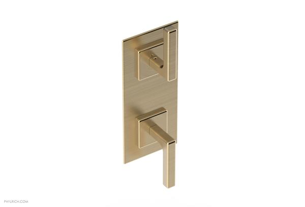 Phylrich - Mix 1/2 Inch Thermostatic Valve with Volume Control  or Diverter - Lever Handle