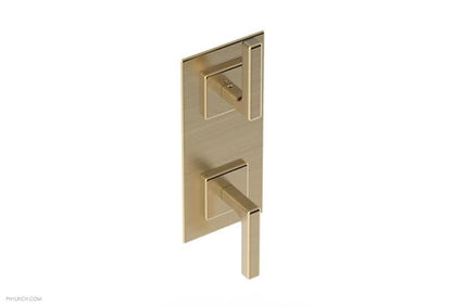 Phylrich - Mix 1/2 Inch Thermostatic Valve with Volume Control  or Diverter - Lever Handle