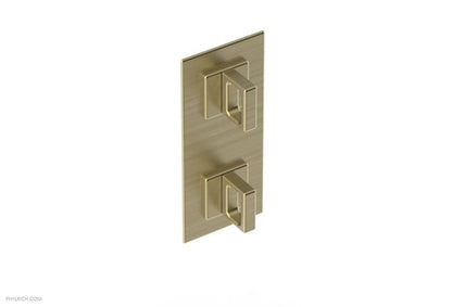 Phylrich - Mix 1/2 Inch Thermostatic Valve with Volume Control  or Diverter - Ring Handle