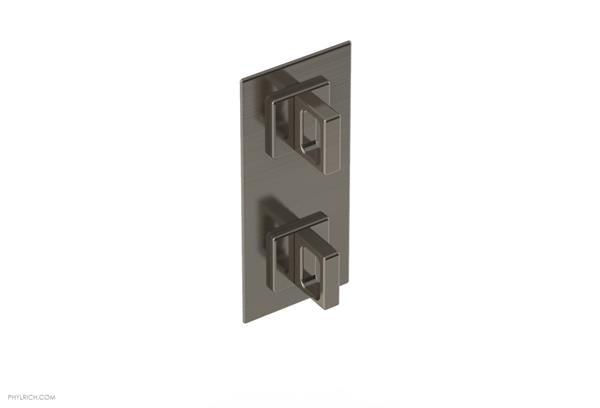 Phylrich - Mix 1/2 Inch Thermostatic Valve with Volume Control  or Diverter - Ring Handle