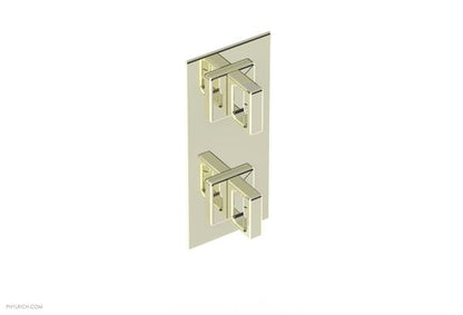 Phylrich - Mix 1/2 Inch Thermostatic Valve with Volume Control  or Diverter - Ring Handle