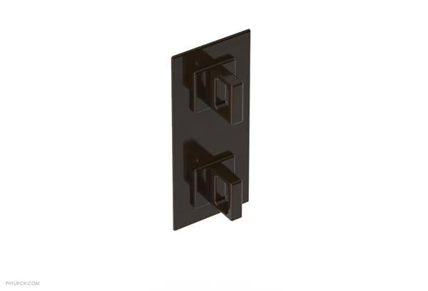 Phylrich - Mix 1/2 Inch Thermostatic Valve with Volume Control  or Diverter - Ring Handle
