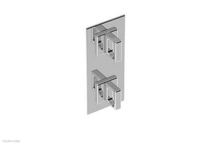 Phylrich - Mix 1/2 Inch Thermostatic Valve with Volume Control  or Diverter - Ring Handle