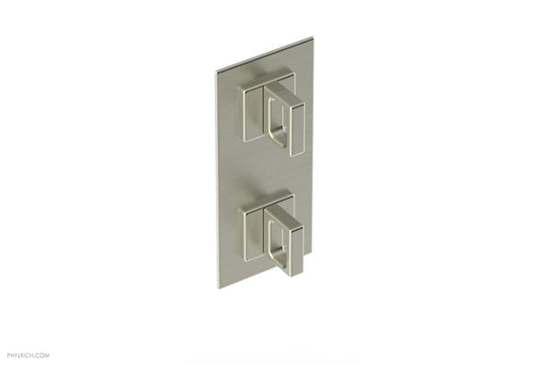 Phylrich - Mix 1/2 Inch Thermostatic Valve with Volume Control  or Diverter - Ring Handle