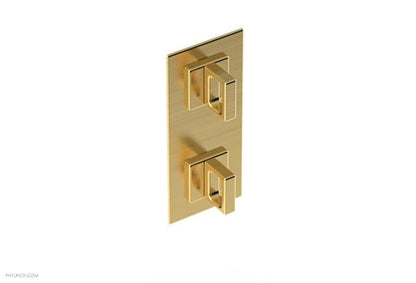 Phylrich - Mix 1/2 Inch Thermostatic Valve with Volume Control  or Diverter - Ring Handle