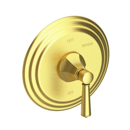 Newport Brass - Metropole Balanced Pressure Shower Trim Plate with Handle. Less showerhead, arm and flange.