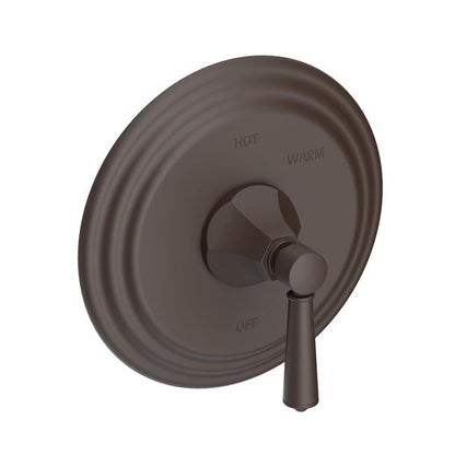 Newport Brass - Metropole Balanced Pressure Shower Trim Plate with Handle. Less showerhead, arm and flange.