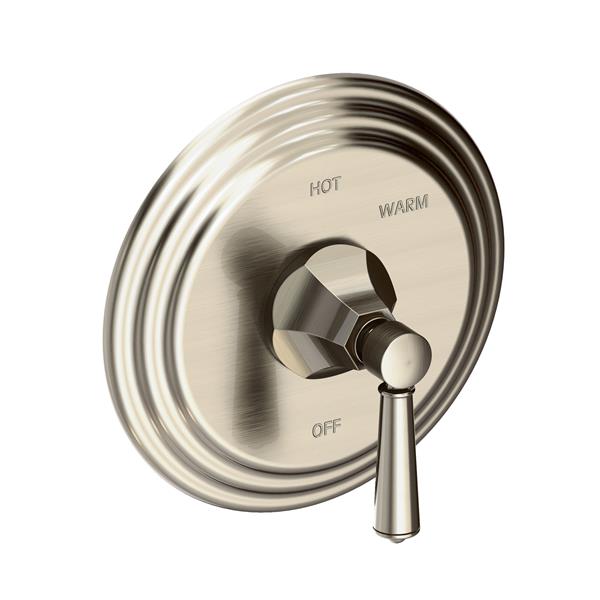 Newport Brass - Metropole Balanced Pressure Shower Trim Plate with Handle. Less showerhead, arm and flange.
