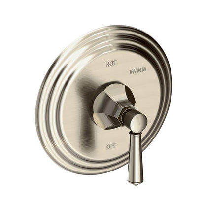 Newport Brass - Metropole Balanced Pressure Shower Trim Plate with Handle. Less showerhead, arm and flange.