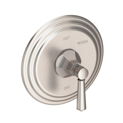 Newport Brass - Metropole Balanced Pressure Shower Trim Plate with Handle. Less showerhead, arm and flange.