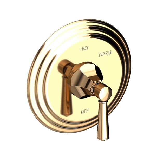 Newport Brass - Metropole Balanced Pressure Shower Trim Plate with Handle. Less showerhead, arm and flange.