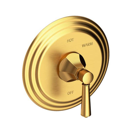 Newport Brass - Metropole Balanced Pressure Shower Trim Plate with Handle. Less showerhead, arm and flange.
