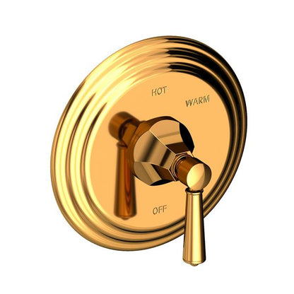 Newport Brass - Metropole Balanced Pressure Shower Trim Plate with Handle. Less showerhead, arm and flange.