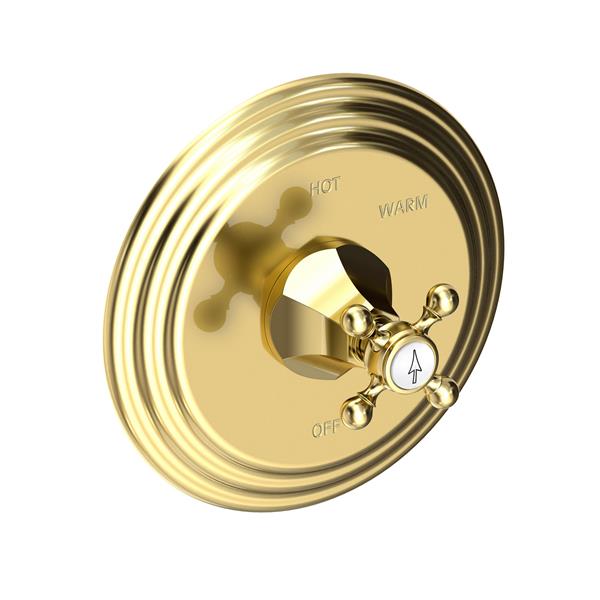 Newport Brass - Metropole Balanced Pressure Shower Trim Plate with Handle. Less showerhead, arm and flange.