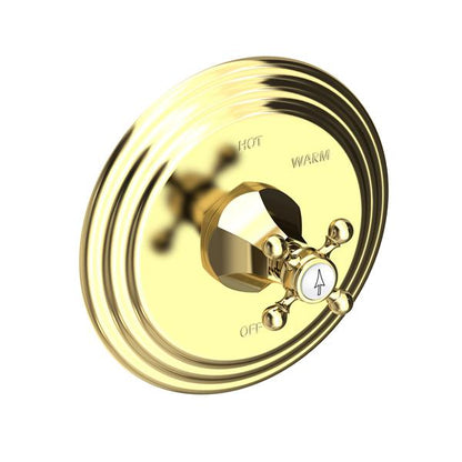 Newport Brass - Metropole Balanced Pressure Shower Trim Plate with Handle. Less showerhead, arm and flange.