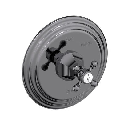 Newport Brass - Metropole Balanced Pressure Shower Trim Plate with Handle. Less showerhead, arm and flange.