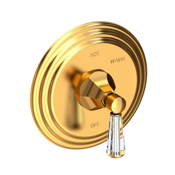 Newport Brass - Metropole Balanced Pressure Shower Trim Plate with Handle. Less showerhead, arm and flange.