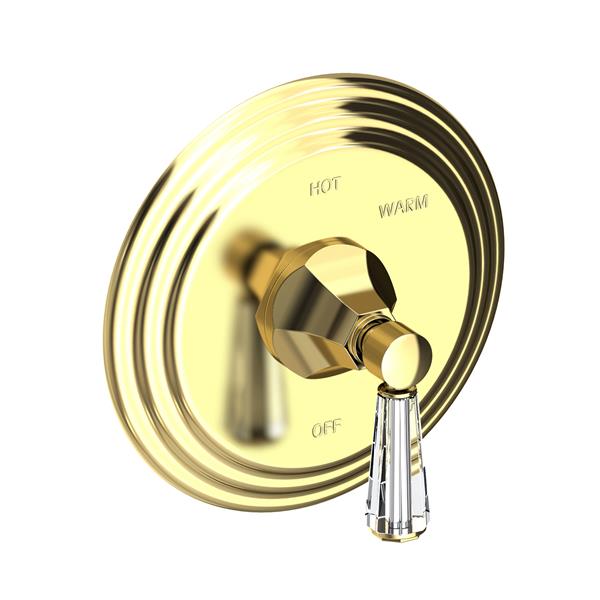 Newport Brass - Metropole Balanced Pressure Shower Trim Plate with Handle. Less showerhead, arm and flange.