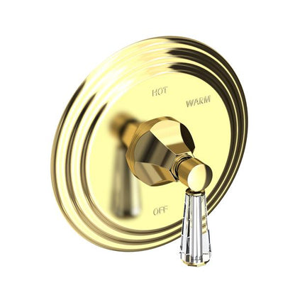 Newport Brass - Metropole Balanced Pressure Shower Trim Plate with Handle. Less showerhead, arm and flange.