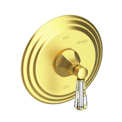 Newport Brass - Metropole Balanced Pressure Shower Trim Plate with Handle. Less showerhead, arm and flange.