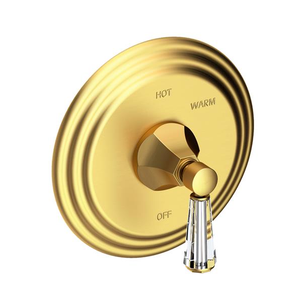 Newport Brass - Metropole Balanced Pressure Shower Trim Plate with Handle. Less showerhead, arm and flange.