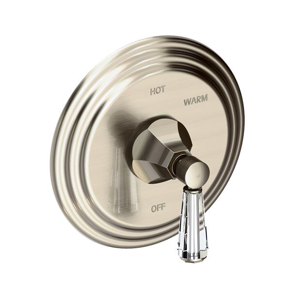 Newport Brass - Metropole Balanced Pressure Shower Trim Plate with Handle. Less showerhead, arm and flange.