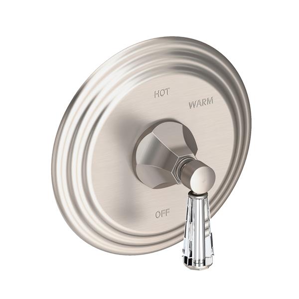 Newport Brass - Metropole Balanced Pressure Shower Trim Plate with Handle. Less showerhead, arm and flange.