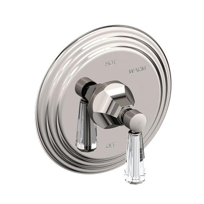 Newport Brass - Metropole Balanced Pressure Shower Trim Plate with Handle. Less showerhead, arm and flange.