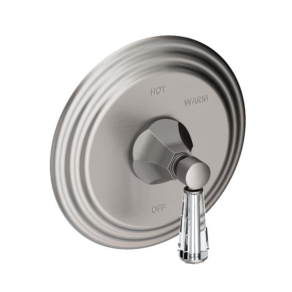 Newport Brass - Metropole Balanced Pressure Shower Trim Plate with Handle. Less showerhead, arm and flange.