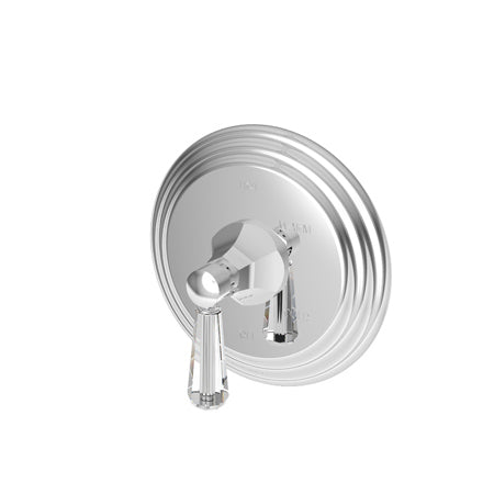 Newport Brass - Metropole Balanced Pressure Shower Trim Plate with Handle. Less showerhead, arm and flange.