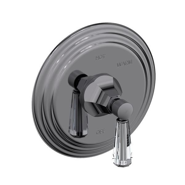 Newport Brass - Metropole Balanced Pressure Shower Trim Plate with Handle. Less showerhead, arm and flange.