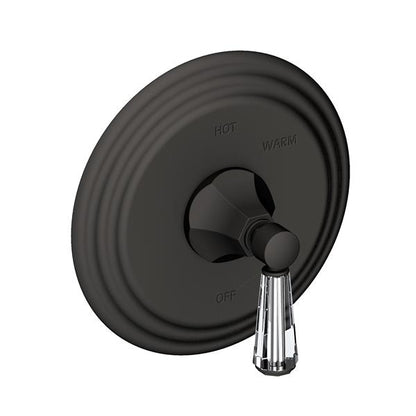 Newport Brass - Metropole Balanced Pressure Shower Trim Plate with Handle. Less showerhead, arm and flange.