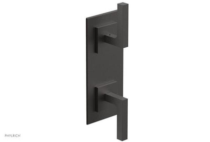 Phylrich - Stria 1/2 Inch Thermostatic Valve with Volume Control  or Diverter - Lever Handle